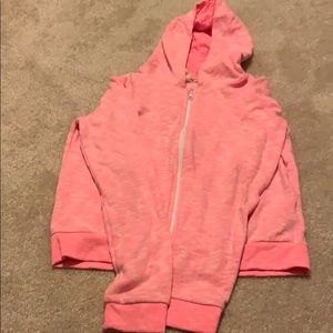 H&M Girls Pink Hoodie. Size 14y